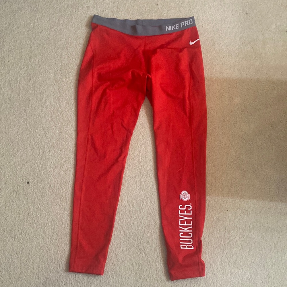 Ohio state Nike pro leggings